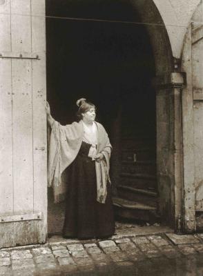 Autoportrait - Issoudun, Indre, 1901 © G. Wolkowitsch