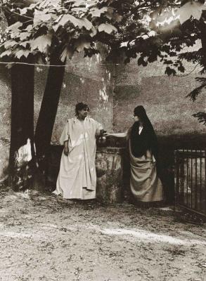 Jenny de Vasson et une amie - Issoudun, Indre, v. 1900 © G. Wolkowitsch