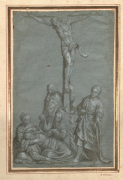 De l'École de Paolo Caliari, dit Véronèse, Crucifixion, 1560-1580. ©Bibliothèque municipale de Versailles. Réserve Estampes 54 