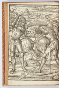 Olivier de La Marche et Hernando de Acuña, El cavallero determinado (...), 1555. © Bibliothèque municipale de Versailles - Thierry Ollivier. Res in-8 E 962 c