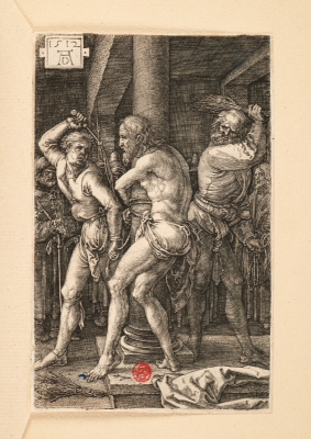 Albrecht Dürer, La Petite Passion sur cuivre, de 1507-1513. © Thierry Ollivier - Bibliothèque municipale de Versailles, Res Lebaudy in-4 90