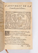 Comedie tres-elegante [...], de 1545. © Thierry Ollivier - Bibliothèque municipale de Versailles, Goujet in-12 206